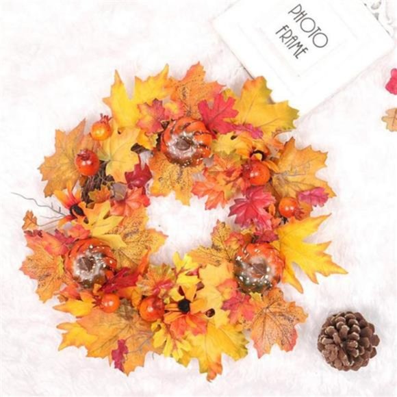 50 PCS Thanksgiving Artificial Pumpkins and Gourds Set, 8 PCS Fake Pumpkins - Picture 5 of 7